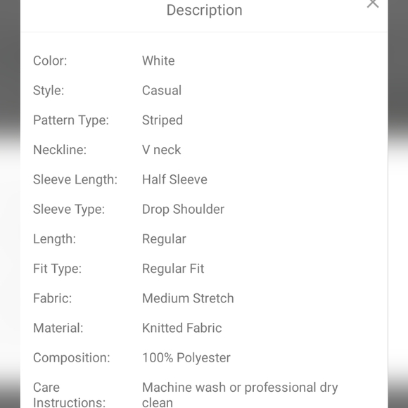 New Beautiful Plus Size Allover Print Tee - Picture 7 of 7